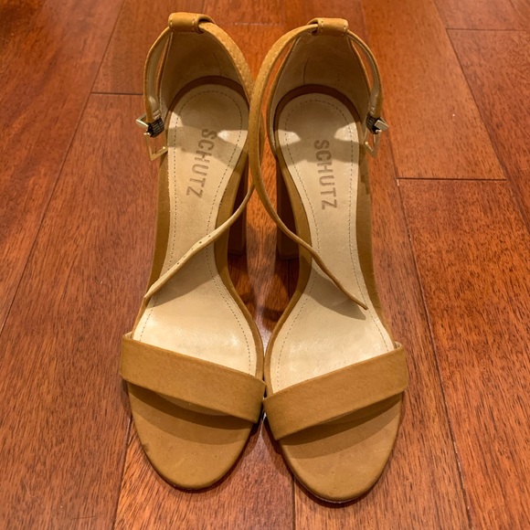 SCHUTZ Shoes - Schutz Enida Block Strappy Heels